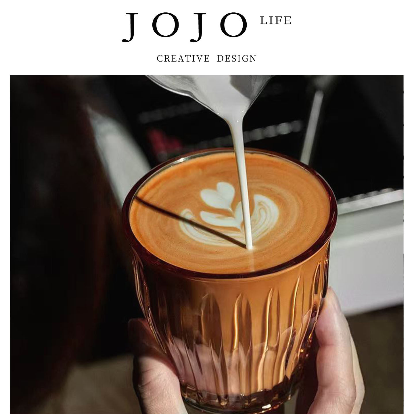 JOJO'S L. PD.autumn.咖啡玻璃杯澳白杯拿铁杯简约复古ins | 秋通,餐饮具,玻璃杯,淘宝优惠券,粉丝福利购,淘宝优惠卷