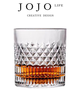 JOJO'S L. PD·Stripes·酒杯家用无铅水晶玻璃洋酒杯杯子 | 条纹