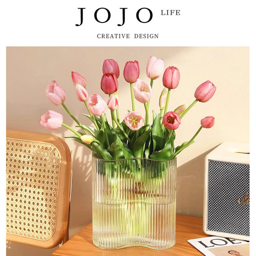 JOJO'SL.PD花瓶玻璃摆件客厅