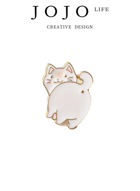 JOJO'S L. PD.Phosph.胸针情侣原宿一对别针徽章胸针衣服 | 黄磷