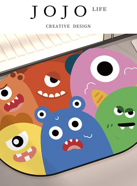 JOJO'S L. PD.job.卫生间门口吸水地垫速干软硅藻泥卫浴 | 吾职