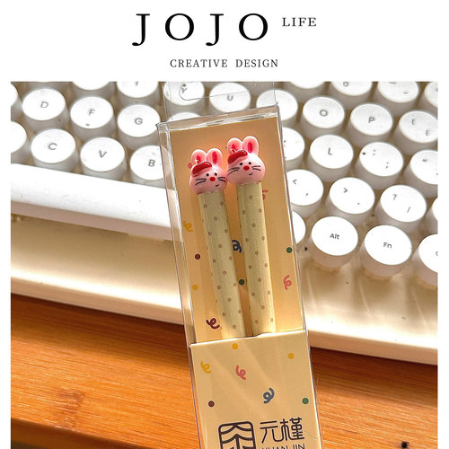 JOJO'SLIFEPD动物竹制筷子礼品
