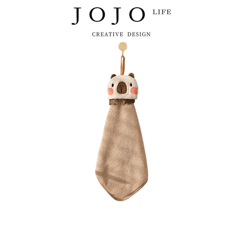 JOJO'SLIFEPD擦手巾水豚珊瑚绒