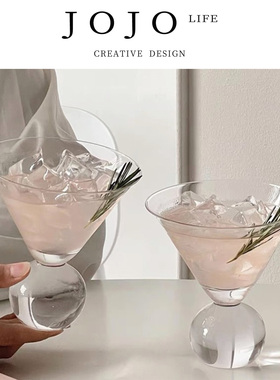 JOJO'S L. PD.Orange.珠点马天尼杯矮脚鸡尾酒杯香槟杯 | 翩橙