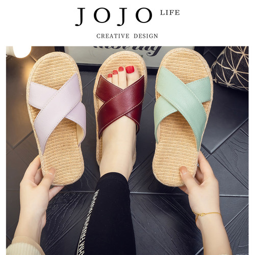 JOJO'SLIFEPD拖鞋精工细作精致