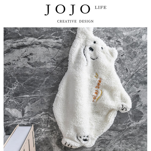 JOJO'SL.PD北极熊亲肤吸水手巾