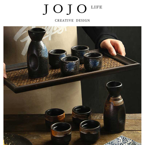 JOJO'SLIFEPD日式清酒壶创意