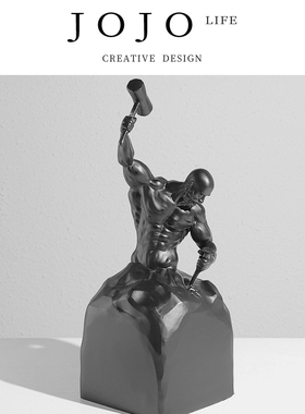 JOJO'S L. PD.drop.简约轻奢创意样板间客厅餐厅柜摆件软装| 陡落