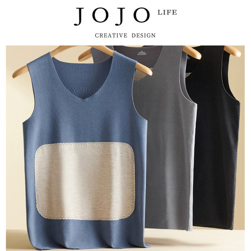 JOJO'SL.PD.保暖背心男士抗菌