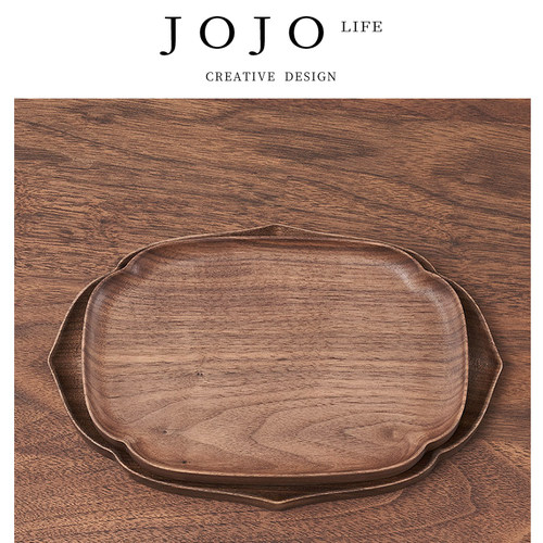 JOJO'SLIFEPD黑胡桃木托盘干果