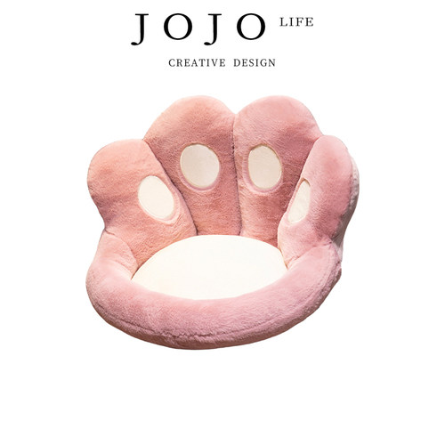 JOJO'SLIFEPD坐垫熊掌靠垫办公