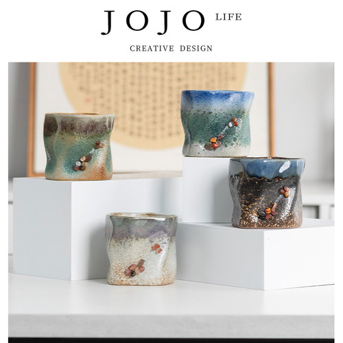 JOJO'SL.PD咖啡杯复古陶瓷