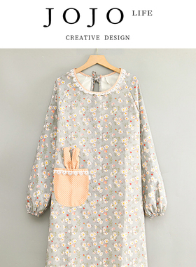 JOJO'S L. PD.Annotation.帆布厨房做饭围裙韩版可爱耐磨 | 素笺