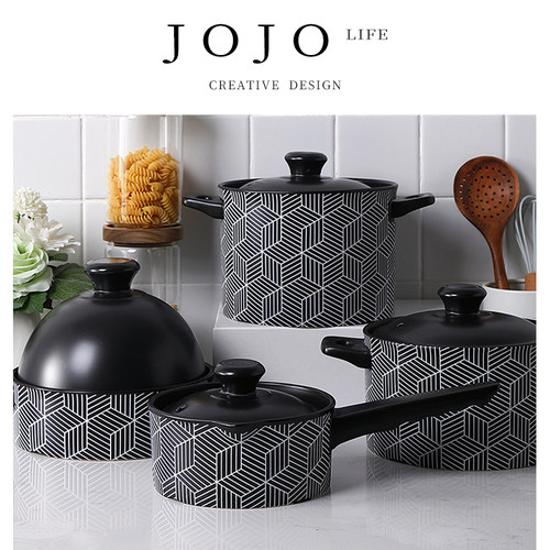 JOJO'SLIFEPD家用耐高温砂锅