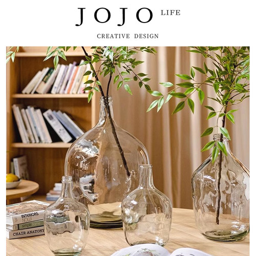 JOJO'SL.PD花瓶玻璃大肚透明