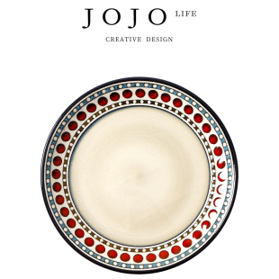 创意波点餐具菜盘陶瓷水果 JOJO PD·Wave·餐具欧式 波点