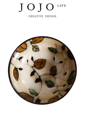 JOJO'S L. PD·Flowers餐具家用日式陶瓷手绘瓷拉面汤饭碗 | 花卉