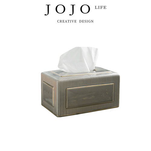 JOJO'SL.PD格栅竖纹浮雕纸巾盒