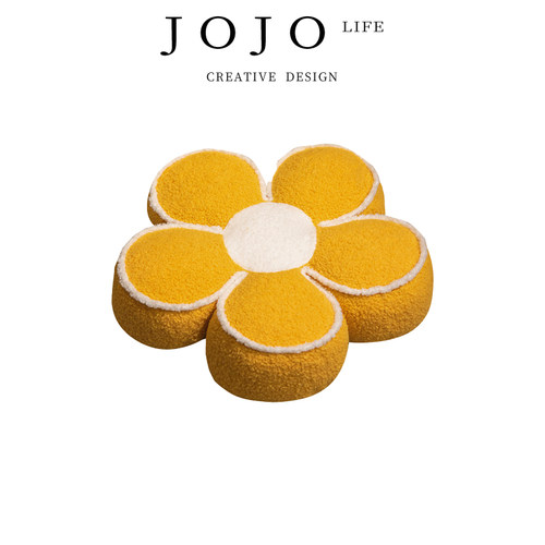 JOJO'SLIFEPD花朵抱枕沙发客厅