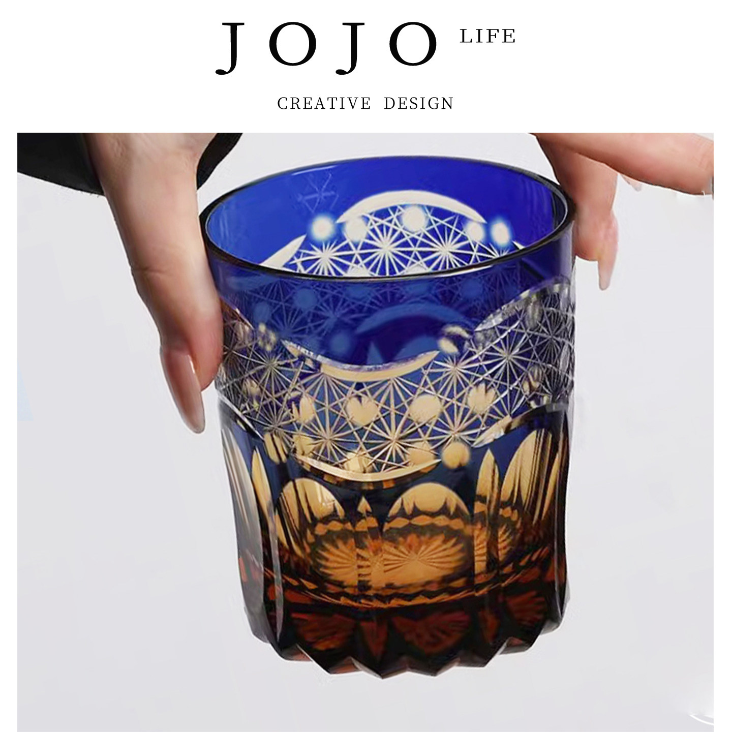 JOJO'S L. PD.Smoker·杯具手工刻花水晶玻璃杯个性洋酒杯 | 烟客