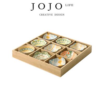 JOJO'SLIFEPD竹零食干果盘