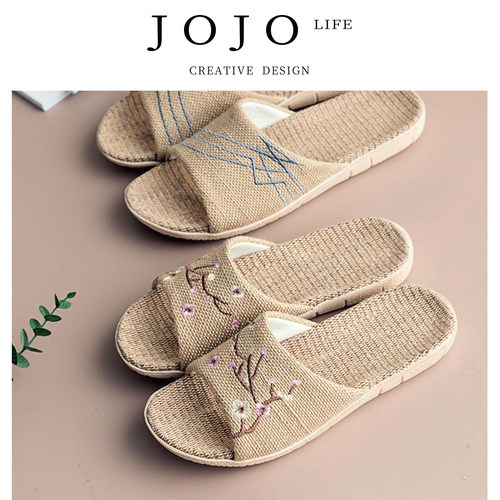 JOJO'SLIFEPD拖鞋复古精工细作