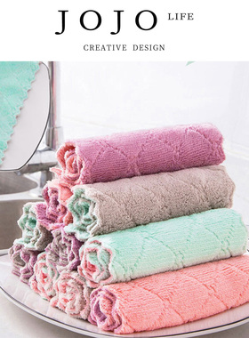 JOJO'S L. PD.Increase.抹布不掉毛不沾油清洗洗碗布厨房 | 增驮