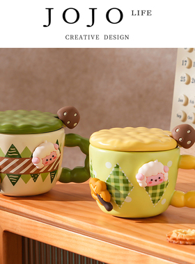 JOJO'S L. PD.rammer.办公情侣水杯礼盒高级感伴手礼马克杯 |夯华