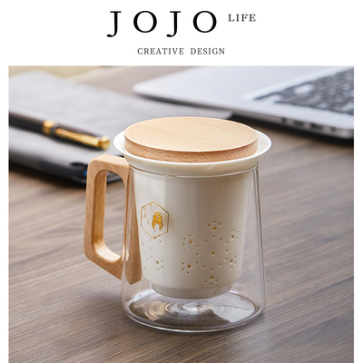 JOJO'SLIFEPD茶水分离耐热玻璃