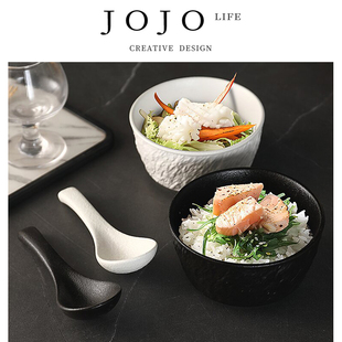 PD.seven.简约高级感创意陶瓷碗4.5寸米饭碗 忏七 JOJO