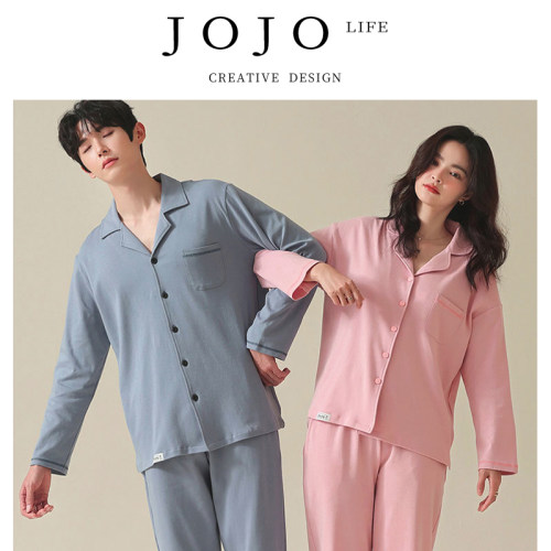 JOJO'SL.PD睡衣纯棉家居服情侣
