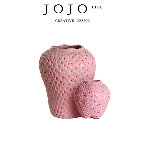JOJO'SL.PD花瓶陶瓷摆件ins风