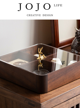 JOJO'S L. PD·Recall·收纳盒带盖零食瓜子水果盘客厅 | 彩忆