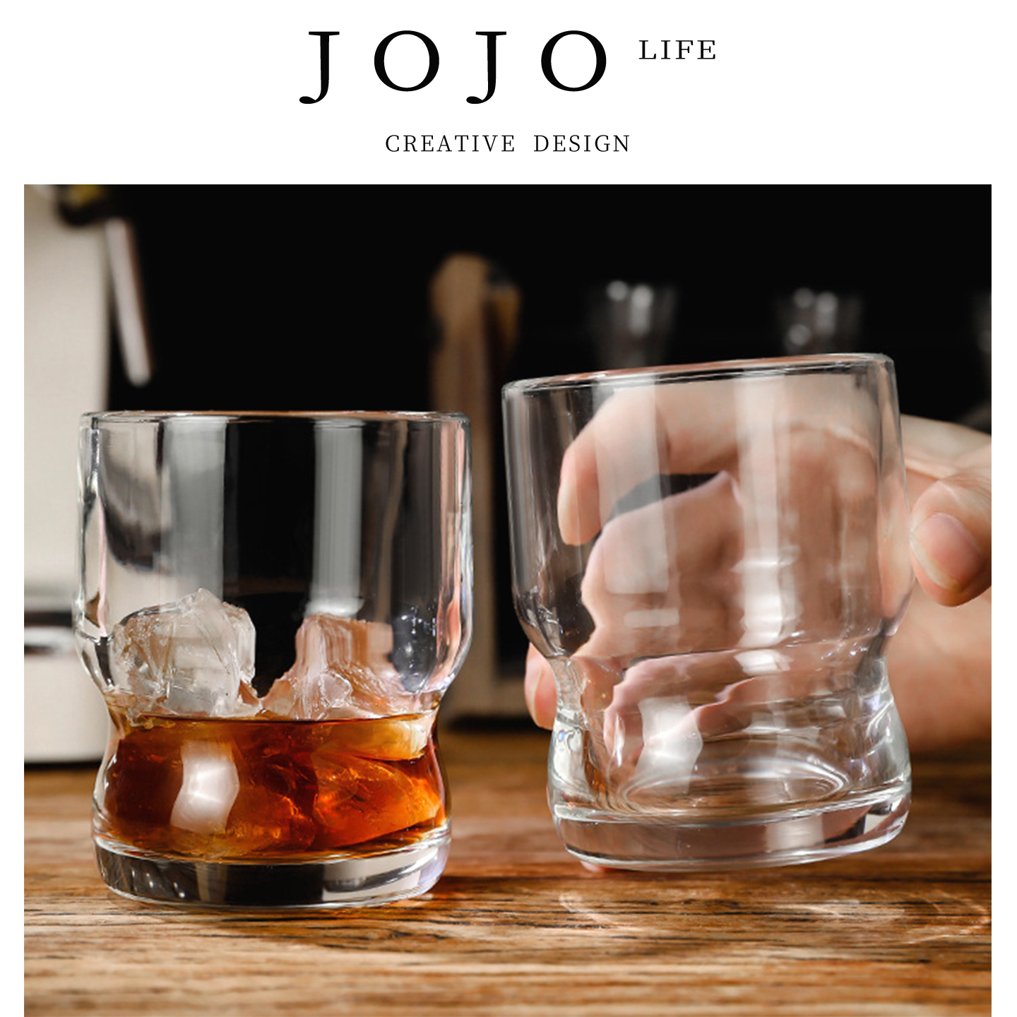 JOJO'SLIFEPD颜值玻璃水杯家用