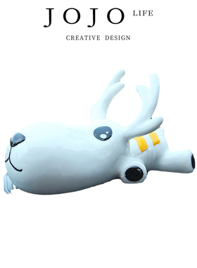 JOJO'S L. PD.will.装饰品一路平安鹿汽车摆件车内车上 | 毅力