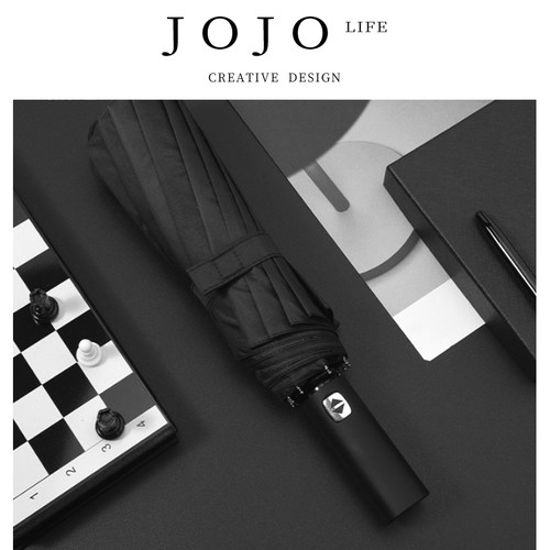 JOJO'SLIFEPD24骨大号自动雨伞