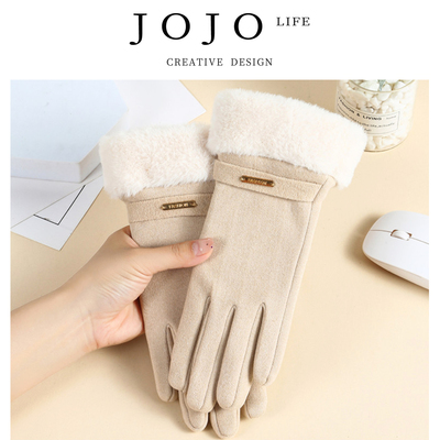 JOJO'SLIFEPD手套女新款秋冬