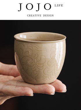 JOJO'S L. PD.exhale.蜜合釉茶杯主人杯陶瓷喝茶杯子家用 | 相呼