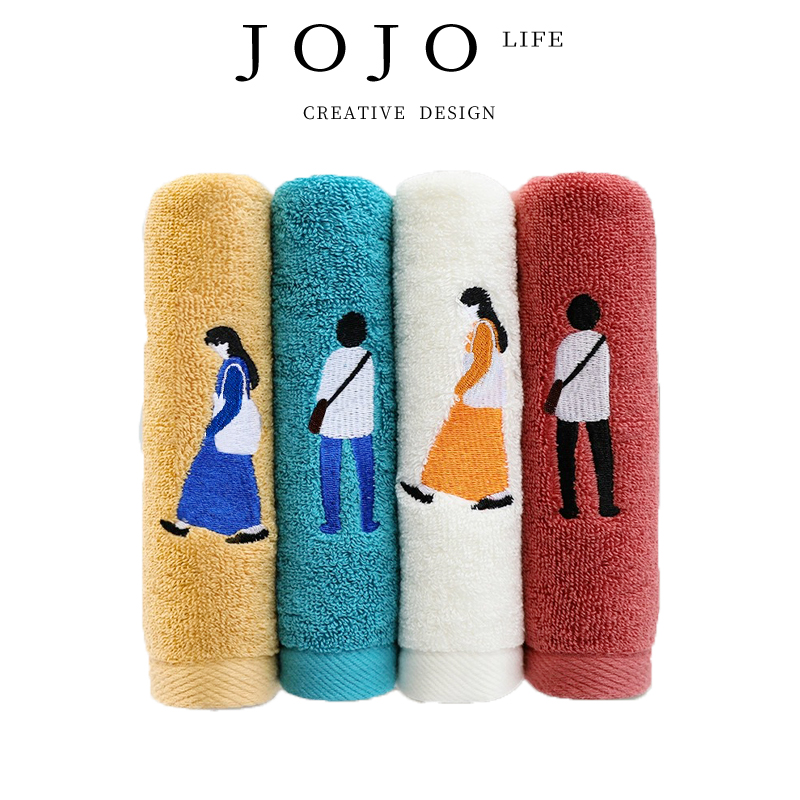 JOJO'SL.PD毛巾纯棉洗脸家用