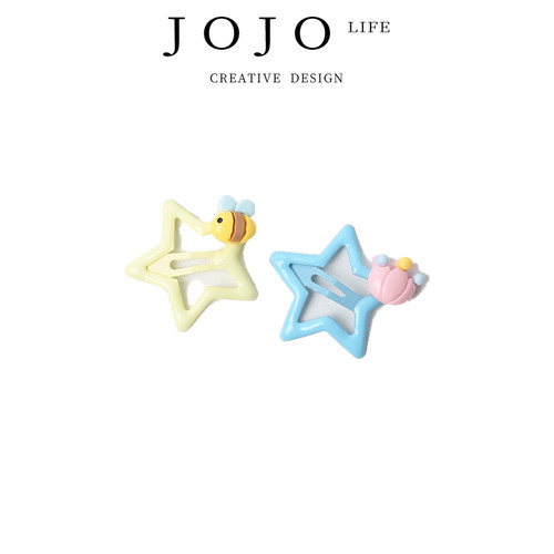 JOJO'SLIFEPD发夹女侧边夹