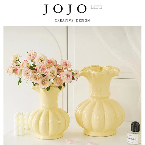 JOJO'SL.PD陶瓷客厅创意插花器