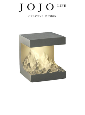 JOJO'S L. PD.Purple.香薰摆件日照金山夜灯无火创意扩香 | 轻紫