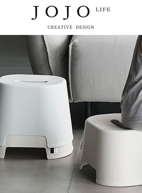 JOJO'S L. PD.Pana.坐凳矮凳浴室防滑加厚小板凳洗手垫脚丨帕纳