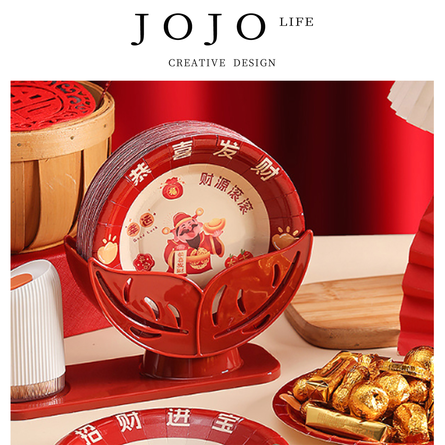 JOJO'SLIFEPD一次性餐盒吐骨盘