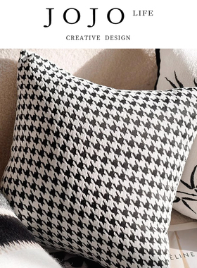 JOJO'S L. PD.public.奶油色轻奢抱枕套靠枕抱枕沙发靠垫 | 为公