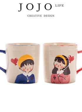 JOJO'S L. PD·balloon·杯具家用陶瓷马克杯可爱情侣杯子 | 气球