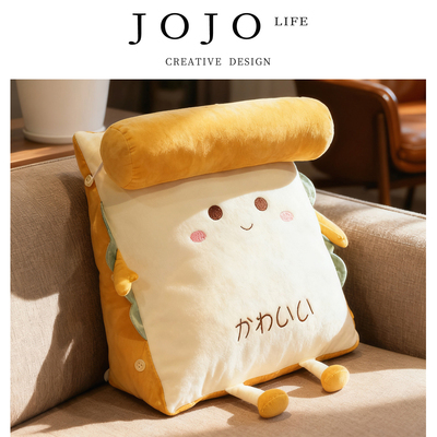 JOJO'S L. PD.杂货先生.床头靠垫软包靠枕三角枕头护腰背垫 |显耀