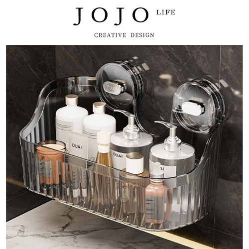 JOJO'SLIFEPD置物架浴室免打孔