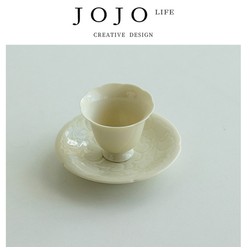 JOJO'SLIFEPD山鼎定窑黄茶杯