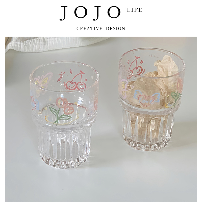 JOJO'SLIFEPD冷萃冰拿铁玻璃杯